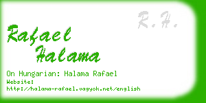 rafael halama business card